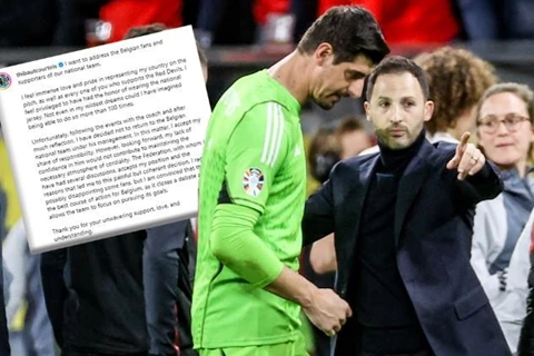  أزمة شارة القيادة وتهديد صريح.. لماذا انقلب كورتوا على مدرب بلجيكا؟